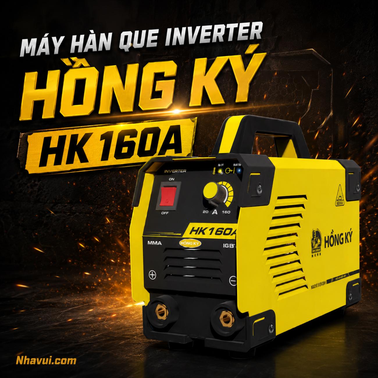 Máy Hàn Điện Tử Hồng Ký HK 160A