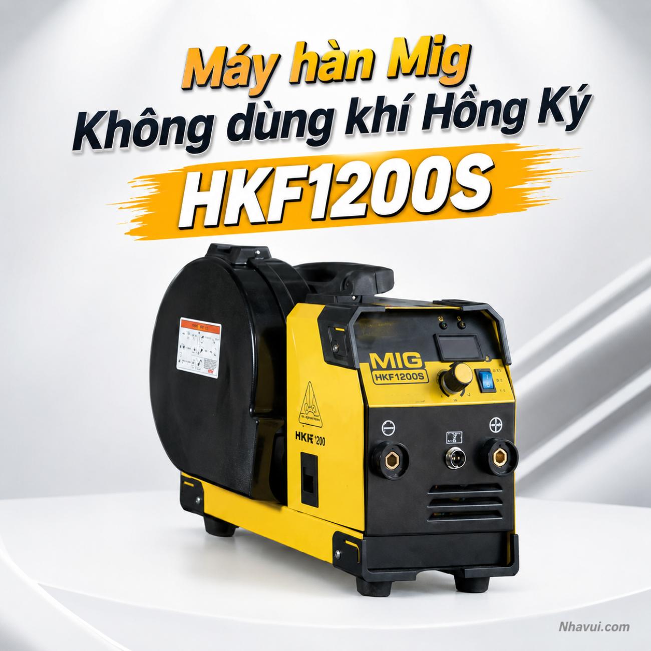 Máy Hàn MIG Không Dùng Khí Hồng Ký HKF1200S