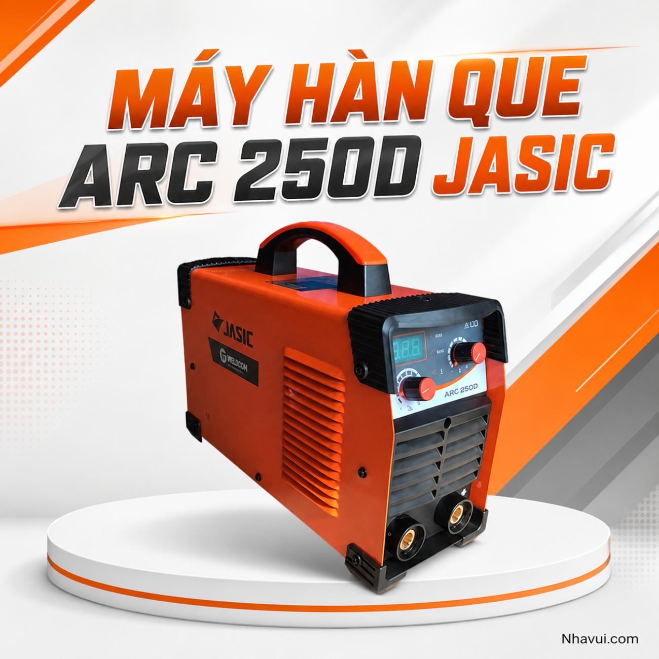 Máy hàn que Jasic ARC 250D 230A hàn que 2.0–5.0mm