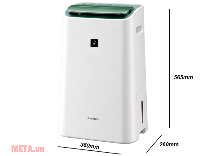 Máy hút ẩm kèm lọc không khí Sharp DW-E16FA-W