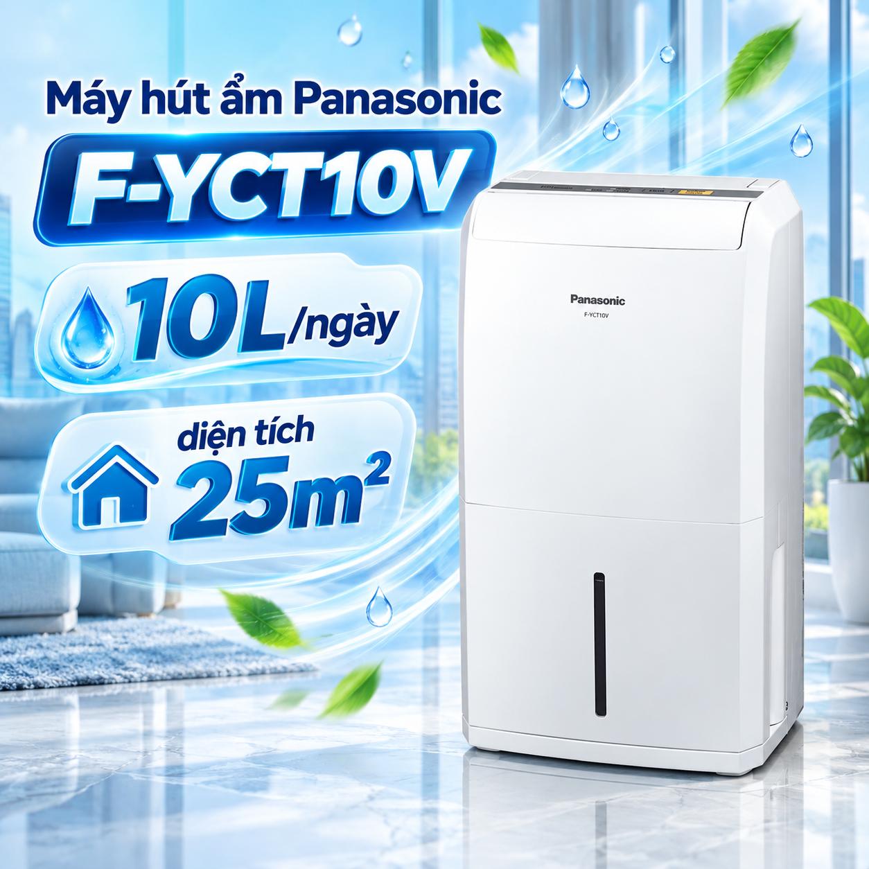 Máy hút ẩm Panasonic F-YCT10V