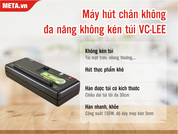 Máy hút chân không không kén túi Spring Green Evolution VC-LEE