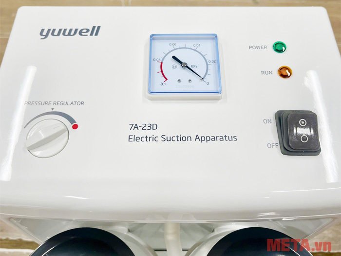 Máy hút dịch 2 bình Yuwell 7A-23D