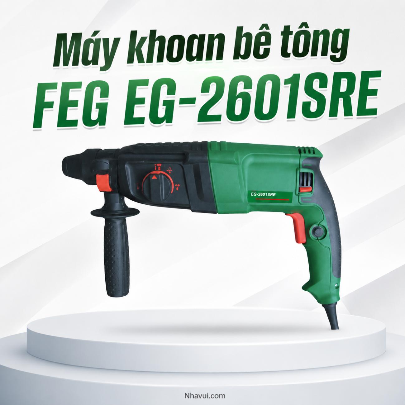 Máy khoan bê tông FEG EG-2601SRE 800W