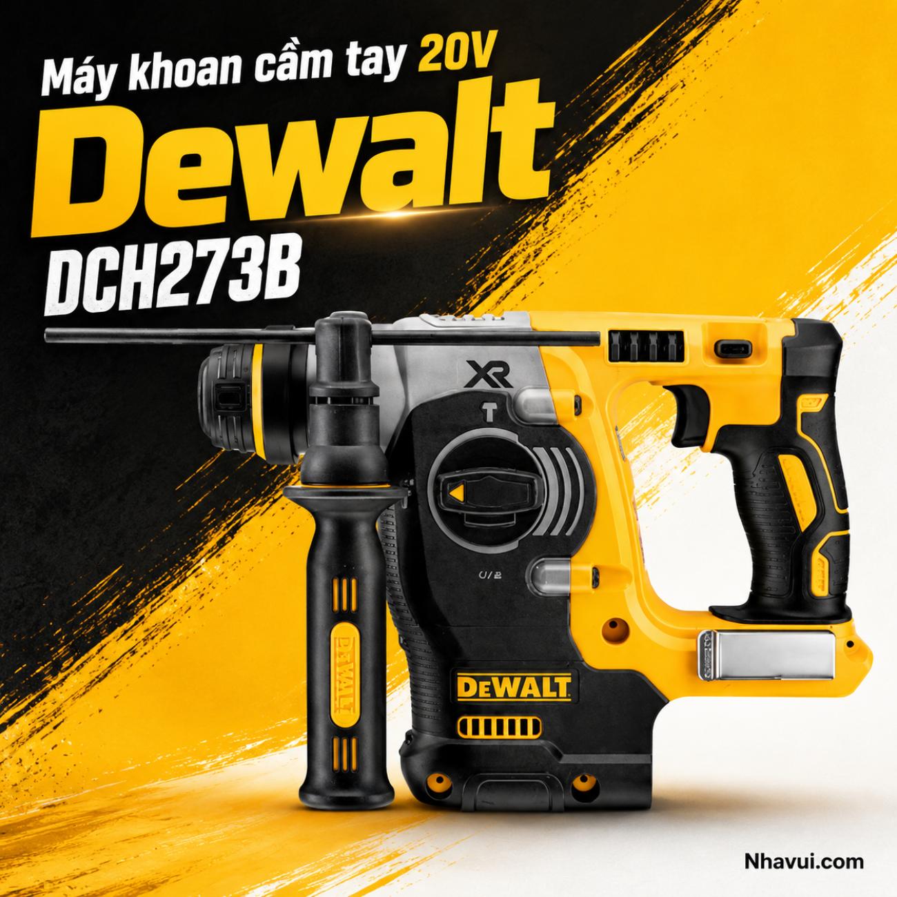 Máy khoan cầm tay 20V DeWalt DCH273B (Chưa Pin & Sạc)
