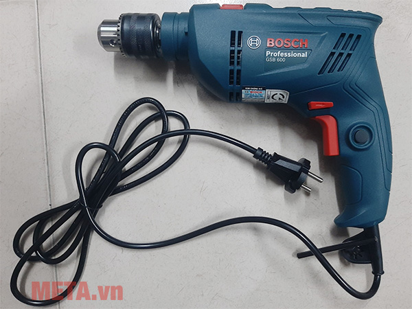 Máy khoan động lực Bosch GSB 600 kèm bộ 100 món (06011A03K1)