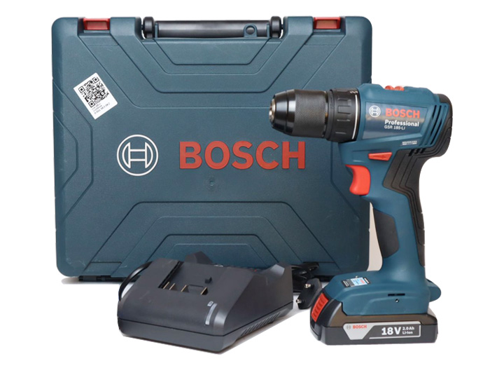 Máy khoan vặn vít dùng pin Bosch GSR 185-LI 06019K30K1