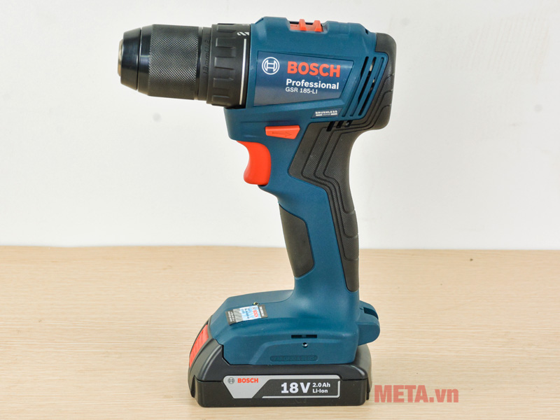 Máy khoan vặn vít dùng pin Bosch GSR 185-LI 06019K30K1