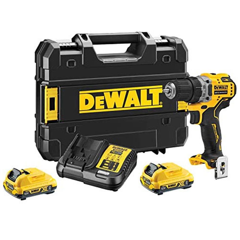 Máy khoan vặn vít dùng pin DeWalt DCD701D2-KR 12V (2 pin 2Ah, sạc, hộp đựng)