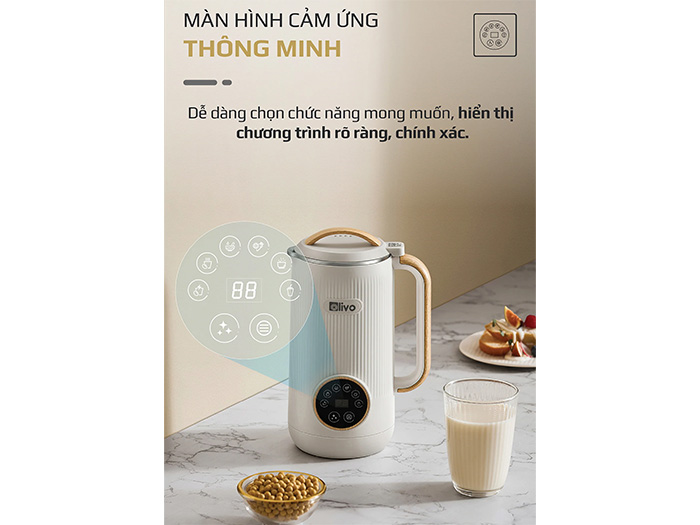 Máy làm sữa hạt mini Olivo CB400