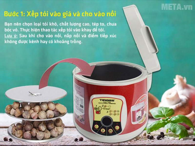 Máy làm tỏi đen Tiross TS906 5 lít