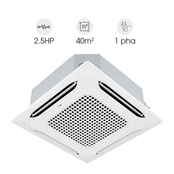 Máy lạnh âm trần LG Inverter 2.5HP ZTNQ24GPLA0 1 pha