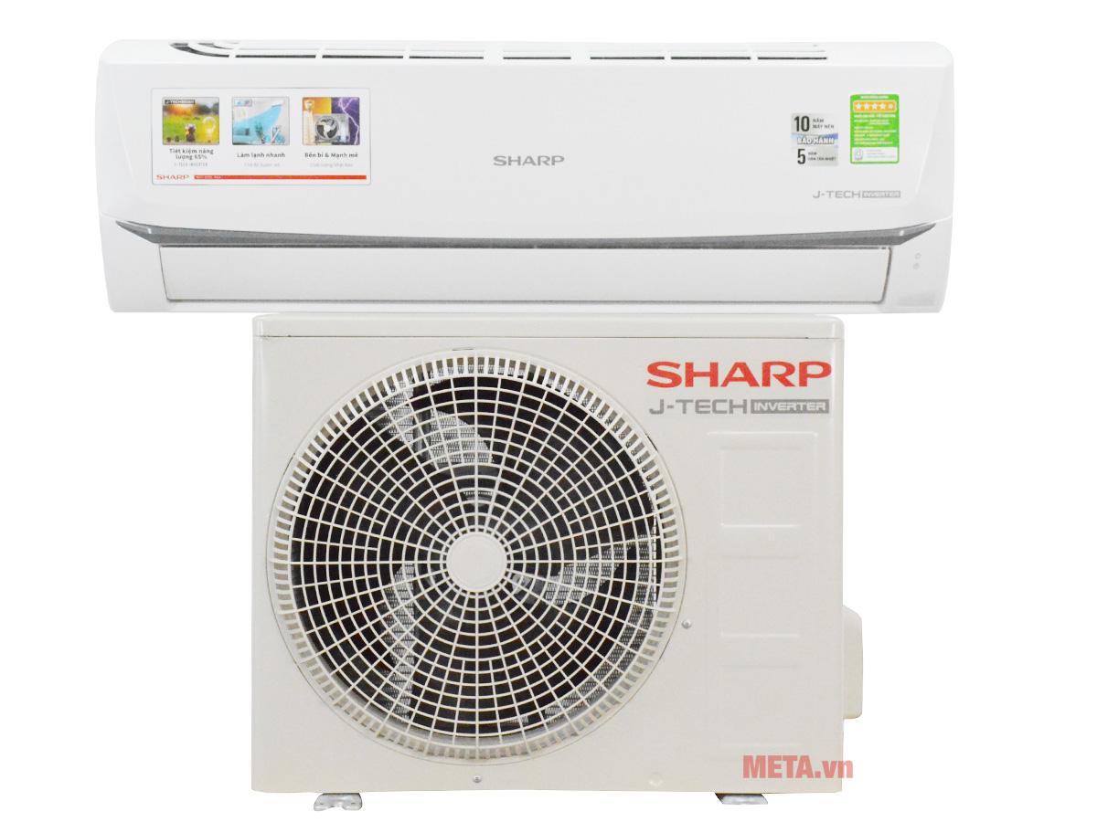 Máy lạnh Sharp Inverter 1.5HP AH-X13ZEW