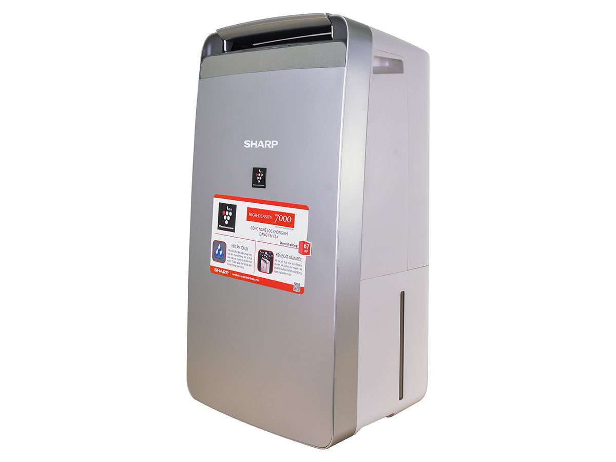 Máy lọc không khí kèm hút ẩm Sharp DW-J27FV-S