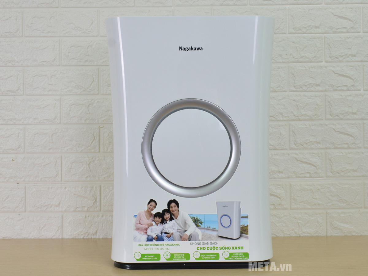 Máy lọc không khí Nagakawa NAG3502M HEPA H13