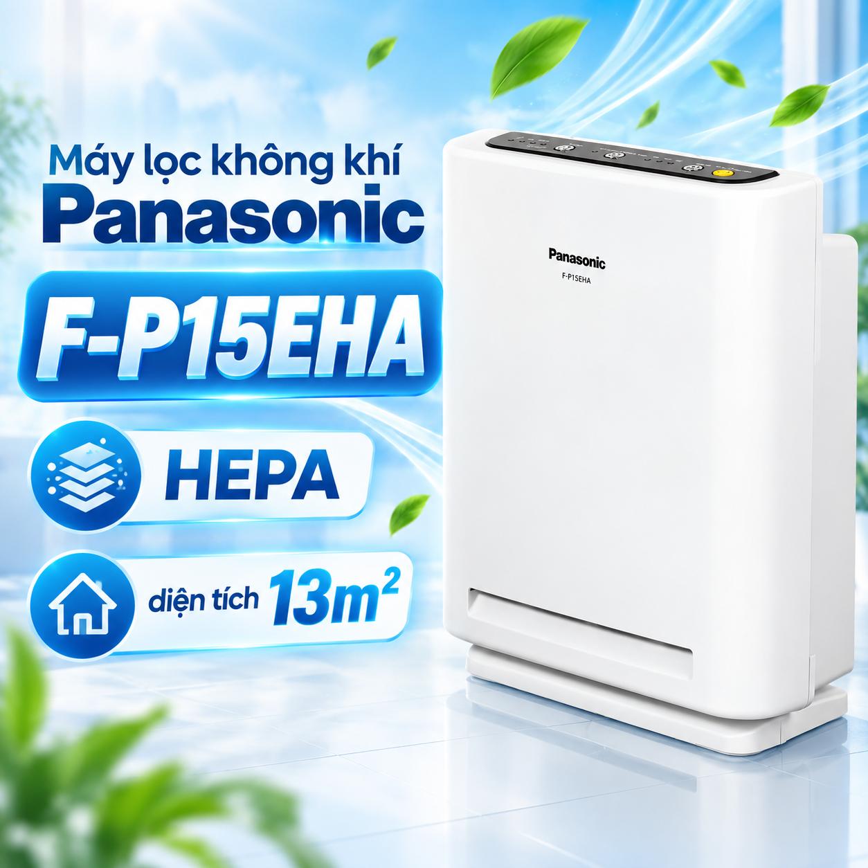 Máy lọc không khí Panasonic F-P15EHA