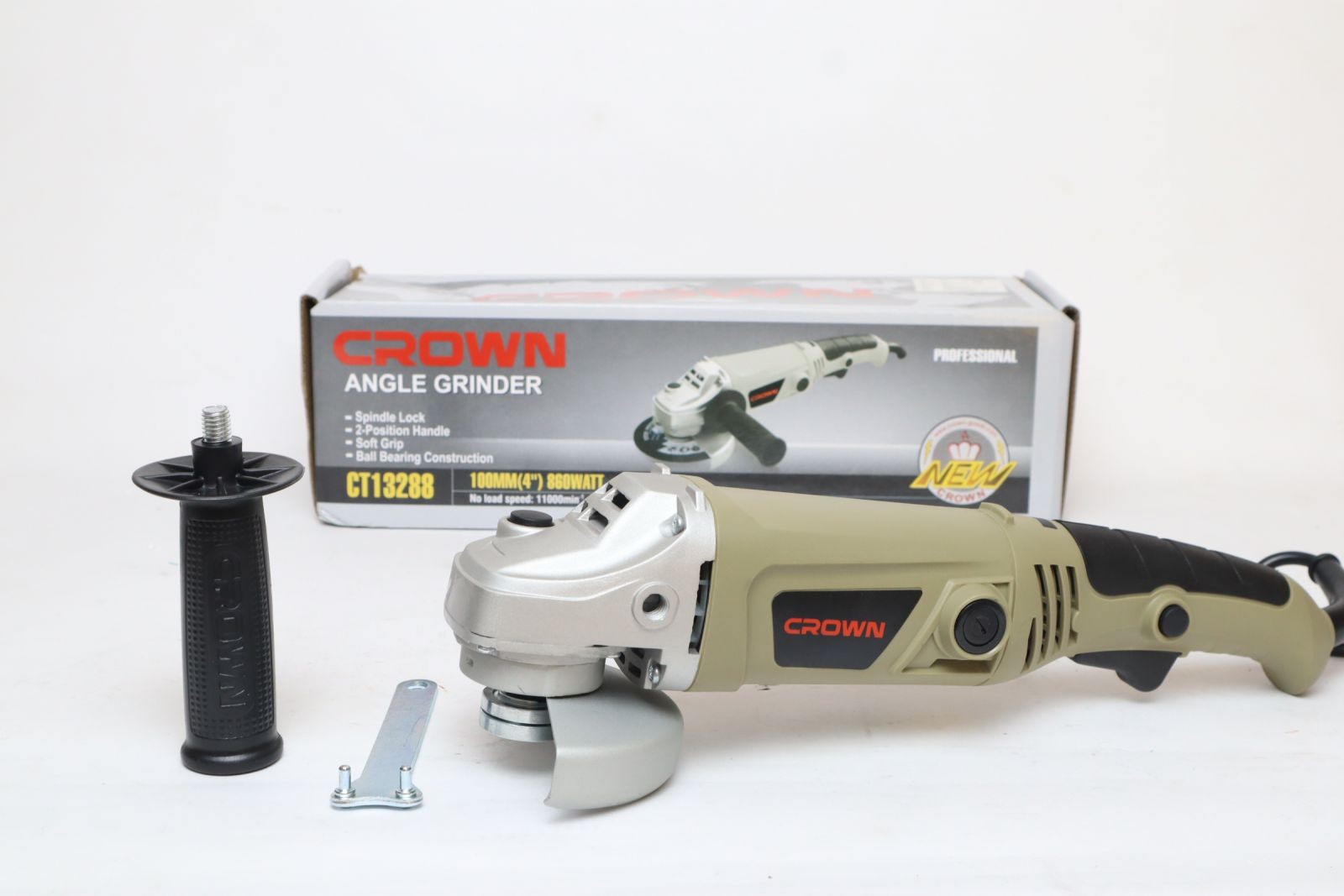 Máy mài góc Crown CT13288 860 W 100 mm
