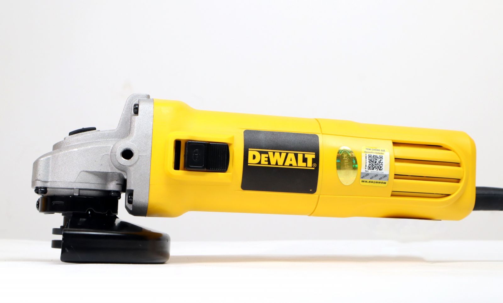 Máy mài góc Dewalt DWE4118-B1 950W đĩa 100 mm, chỉnh tốc độ