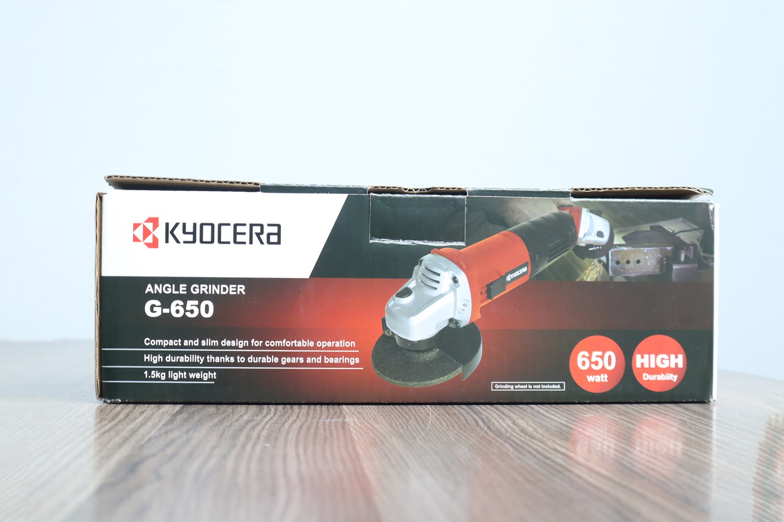 Máy mài góc Kyocera G-650 650W đĩa 100 mm