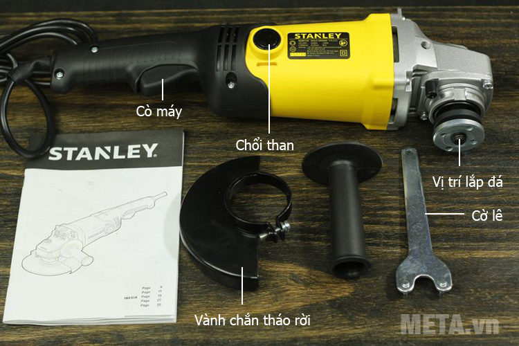 Máy mài góc Stanley SGM145 1.400W 125mm
