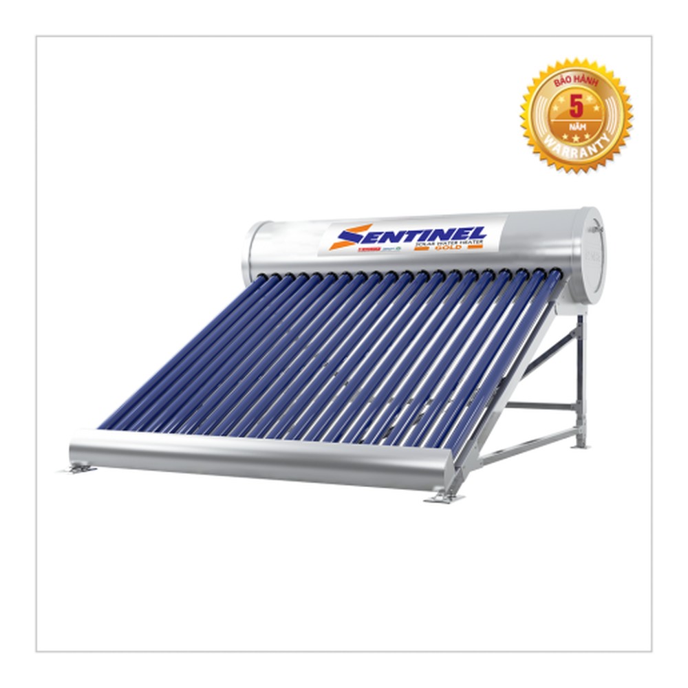 Máy nước nóng NLMT Sơn Hà Sentinel Gold 58 chính hãng – 14 ống, 16 ống, 18 ống, 20 ống