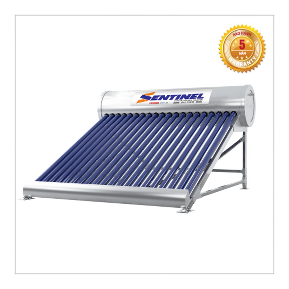 Máy nước nóng NLMT Sơn Hà Sentinel Silver 58 chính hãng – 14 ống, 16 ống, 18 ống, 20 ống
