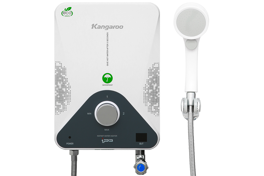 Máy nước nóng trực tiếp Kangaroo KG588WP 4.000W có bơm