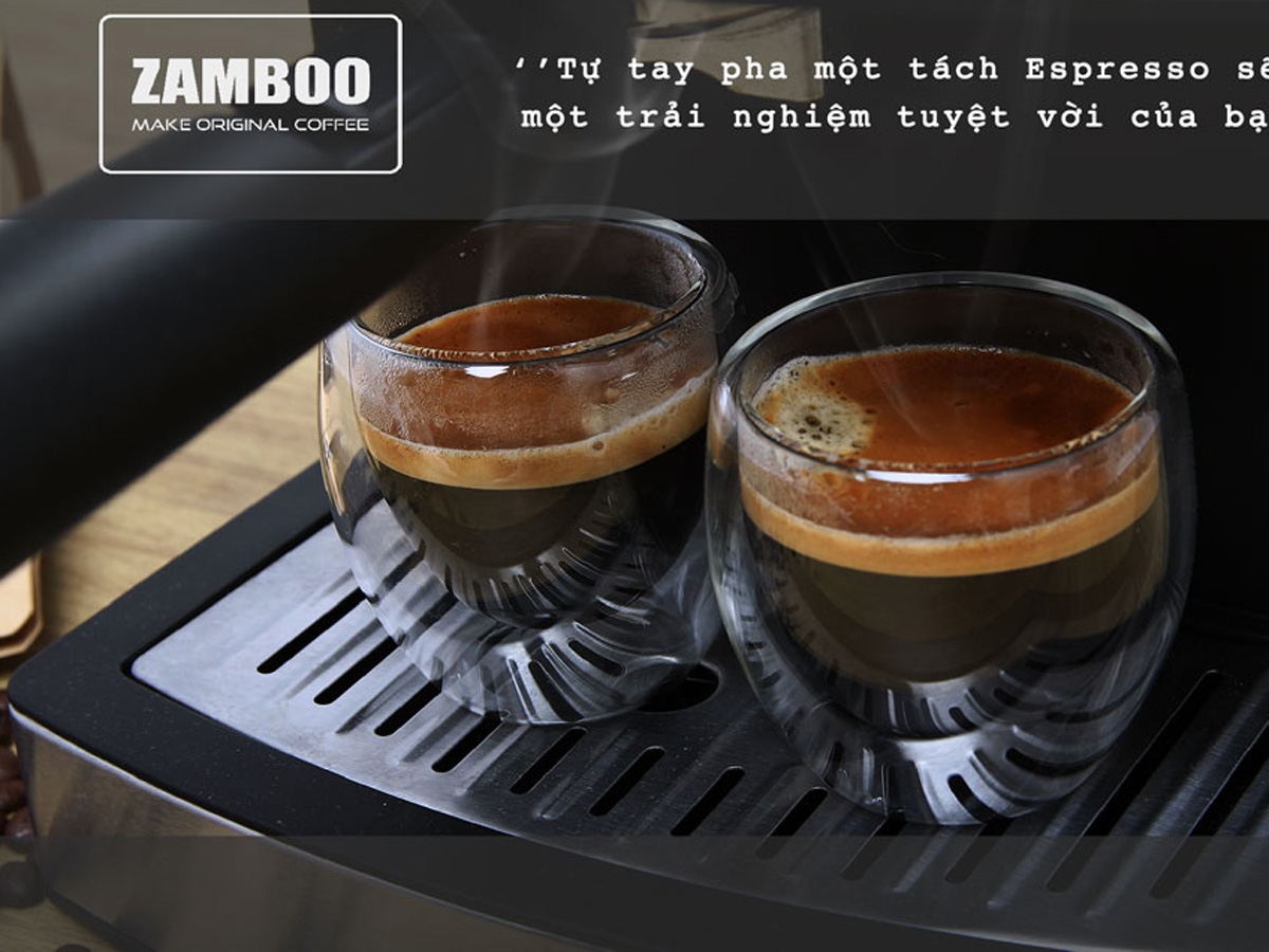 Máy pha cà phê Espresso Zamboo ZB-88CF 1,6 lít