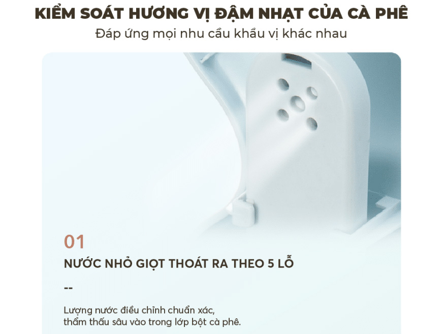 Máy pha trà và cà phê Bear SB-CF06A