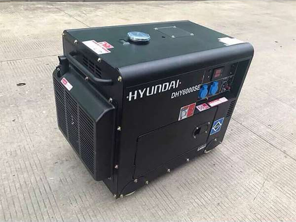 Máy phát điện chạy dầu Diesel Hyundai DHY 6000SE 5,0–5,5kW