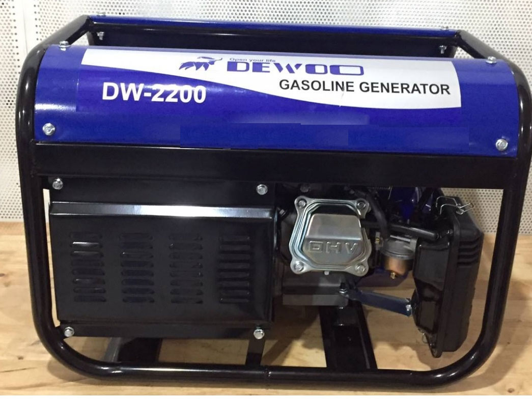 Máy phát điện chạy xăng Dewoo DW-2200 2,2kVA