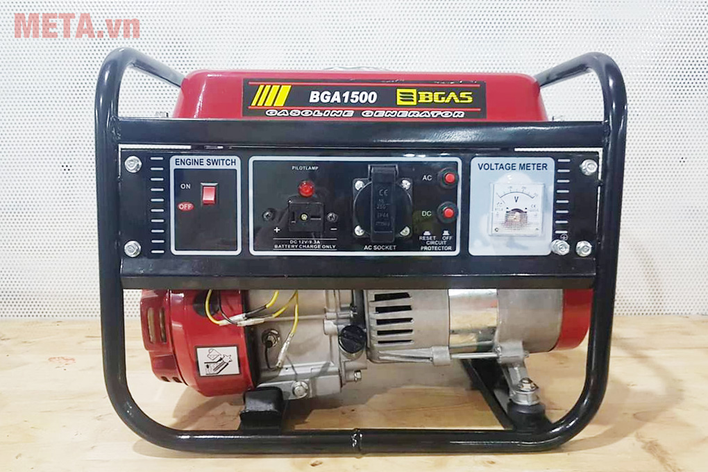 Máy phát điện chạy xăng mini Bgas BGA1500