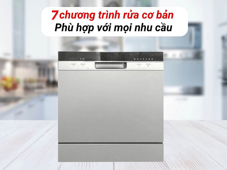 Máy rửa chén để bàn Electrolux EFC3862MS 8 bộ
