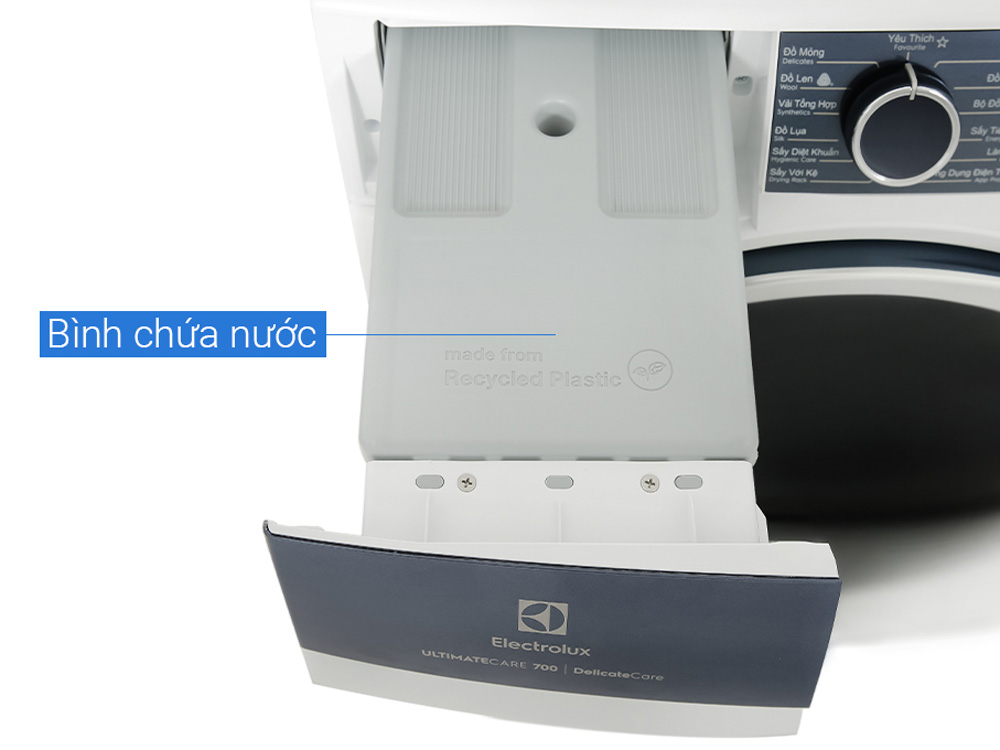 Máy sấy bơm nhiệt Electrolux EDH803Q7WB 8kg