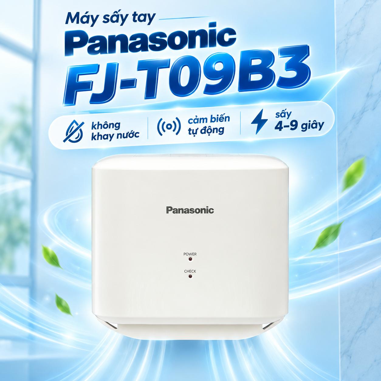 Máy sấy tay Panasonic FJ-T09B3 không khay nước
