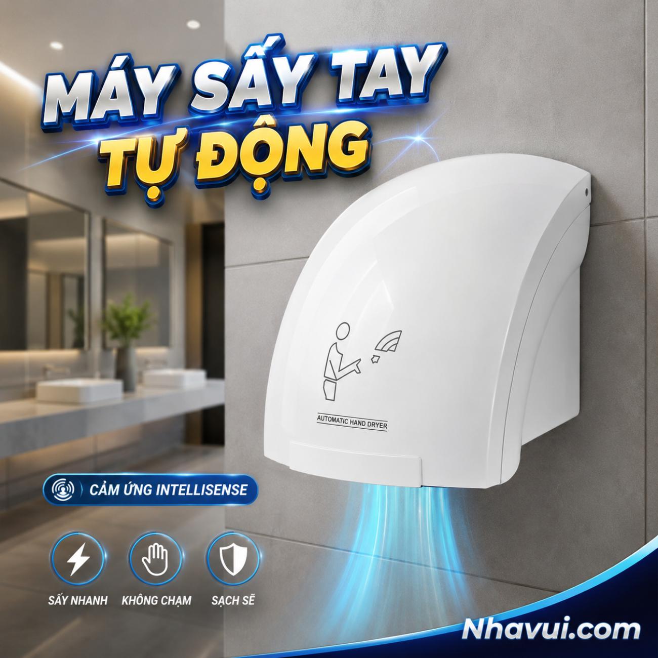 Máy sấy tay tự động Vanni cảm ứng Intellisense