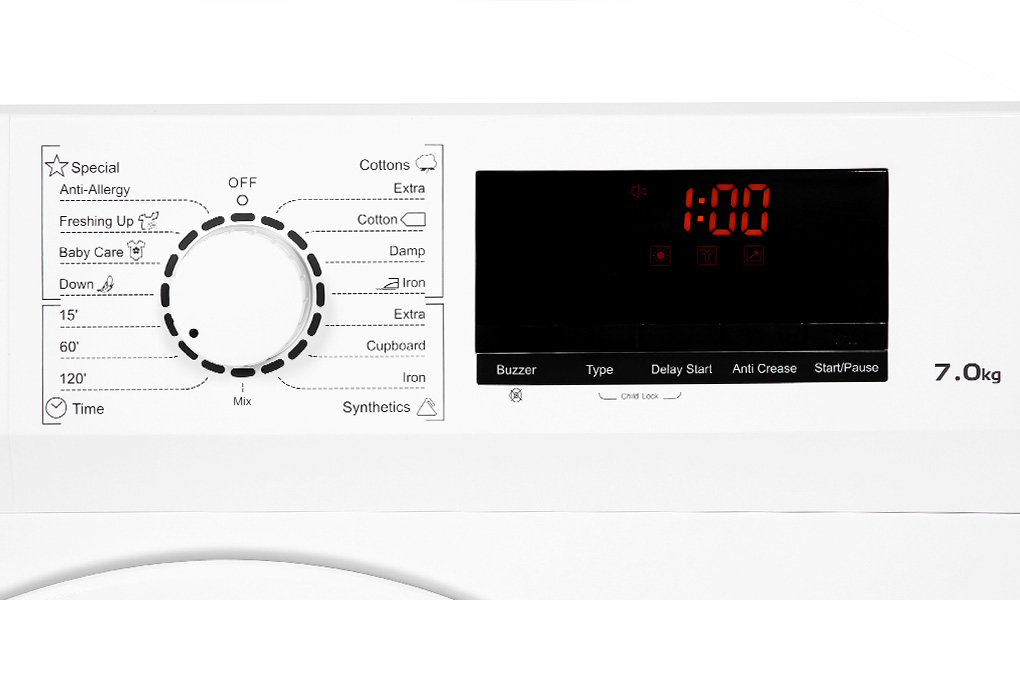 Máy sấy thông hơi Galanz 7kg DV-70T5C(W)