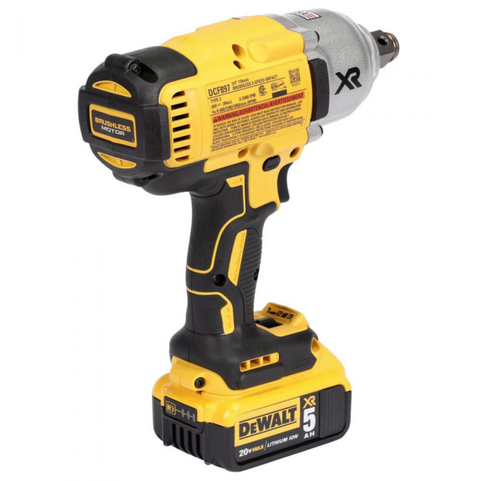 Máy siết bu lông dùng pin DeWalt DCF897P2