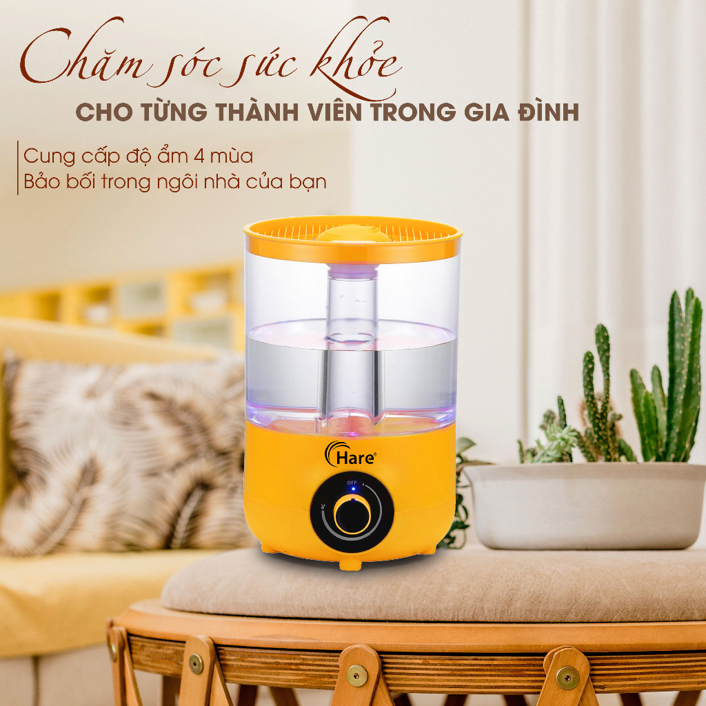 Máy tạo ẩm Hare HR-TA635 3,5 lít