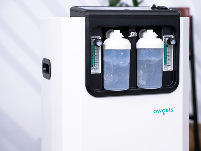 Máy tạo oxy Owgels 10 lít có xông khí dung OZ-5-01GW0