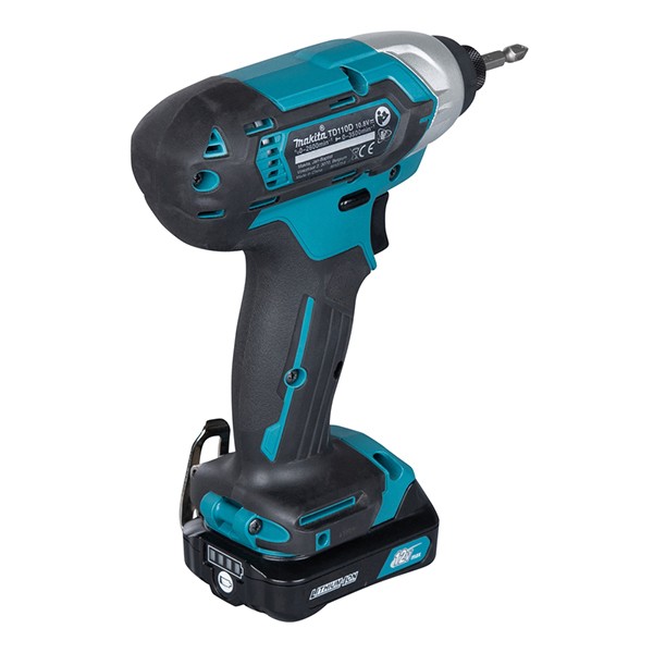 Máy vặn vít dùng pin Makita TD110DSYE 12V 110 N.m (kèm 2 pin 1.5Ah, sạc)