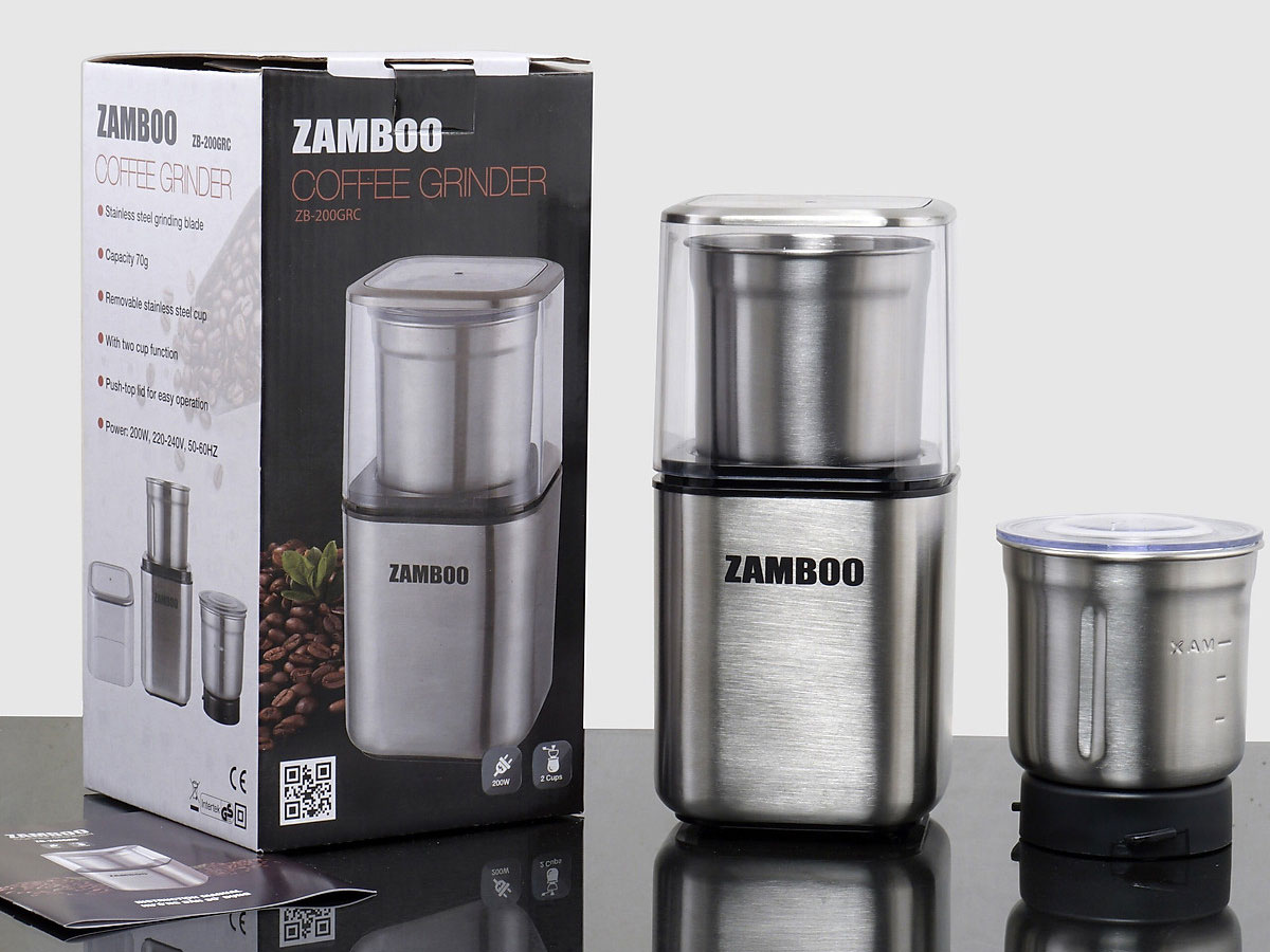 Máy xay cà phê Zamboo ZB-200GRC