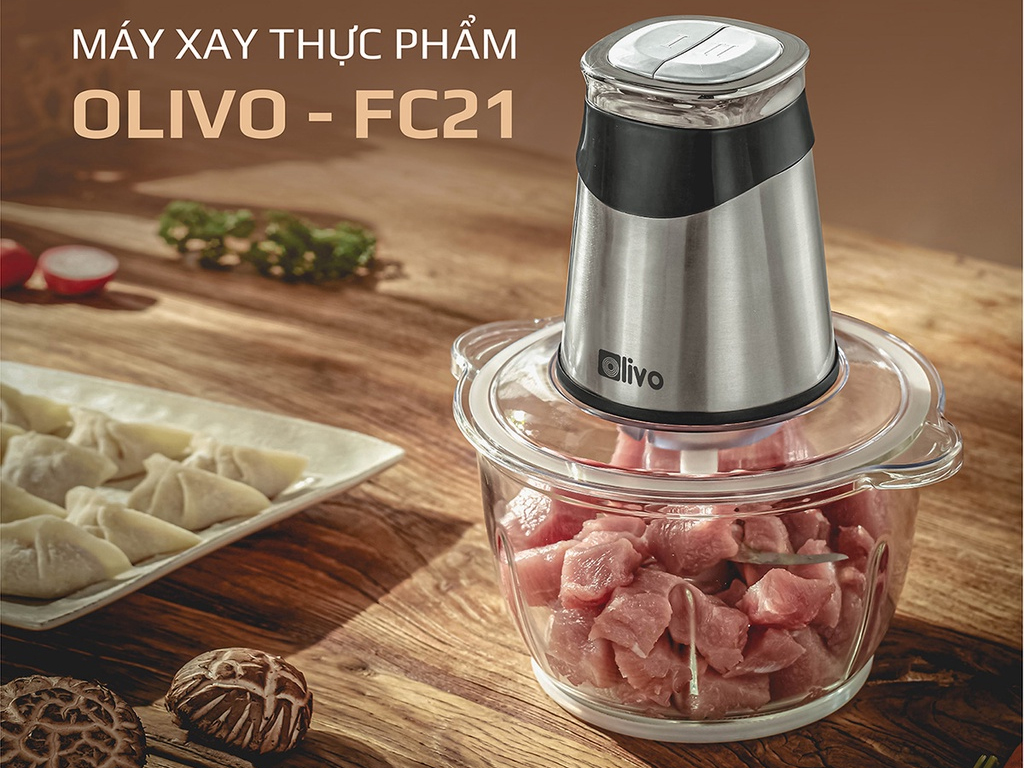 Máy xay thịt Olivo FC21 2.1 lít