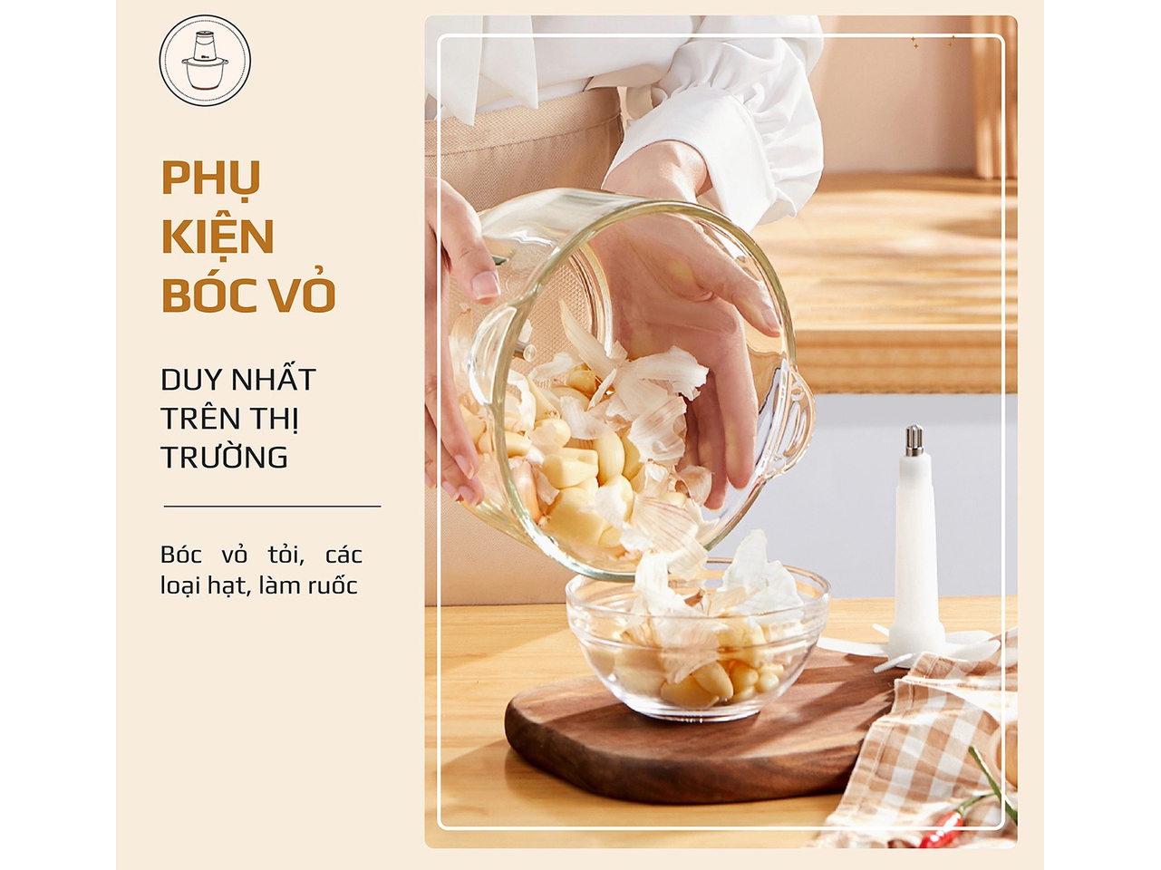 Máy xay thịt Olivo FC21 2.1 lít