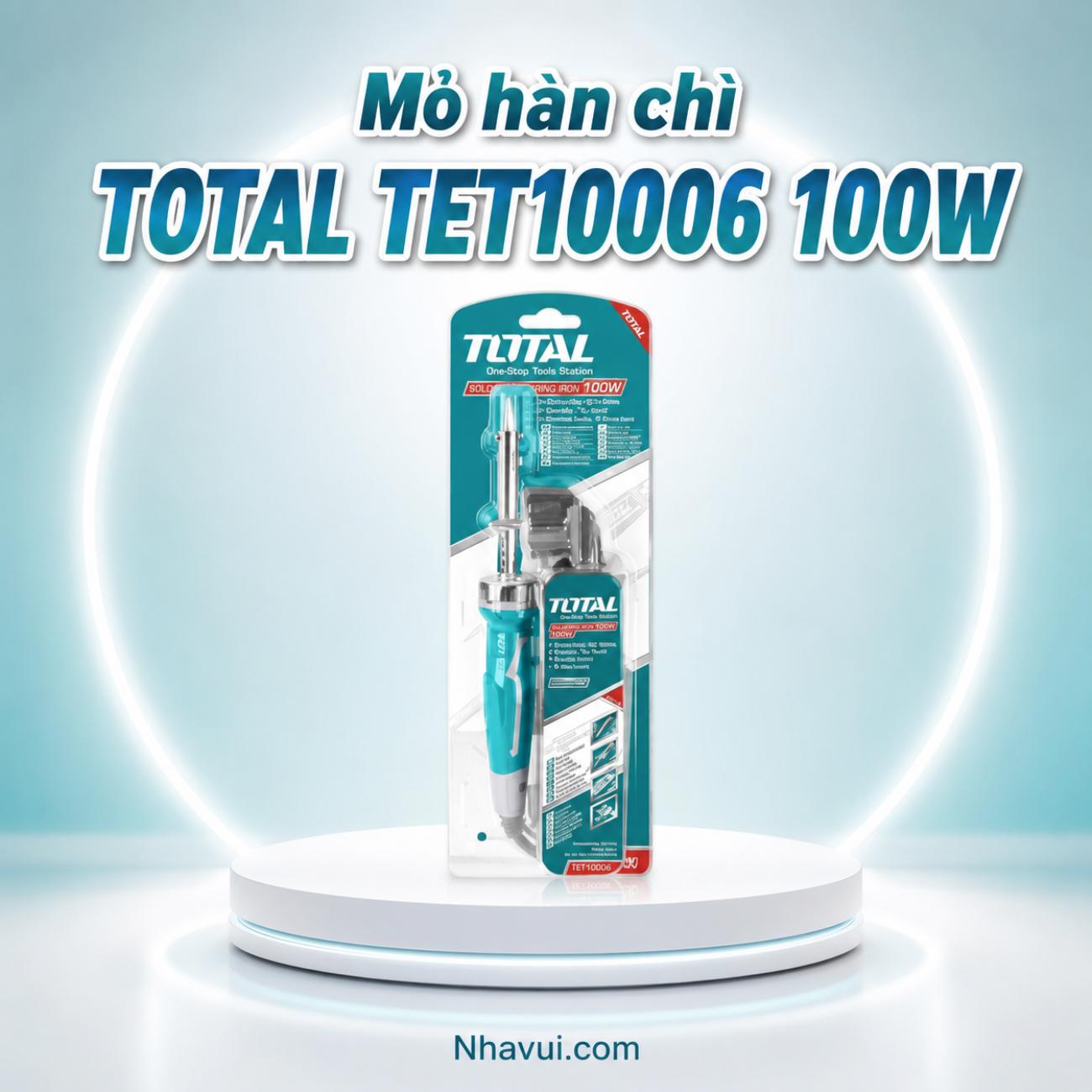 Mỏ hàn chì Total TET10006 100W