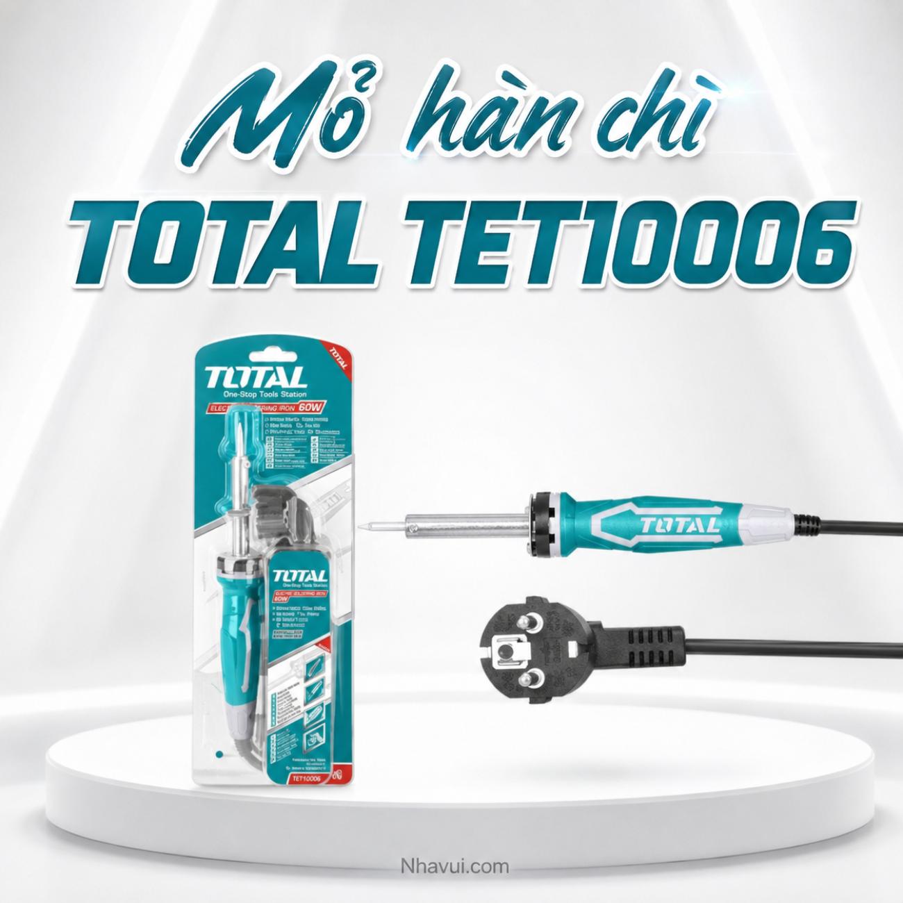 Mỏ hàn chì Total TET1606 60W