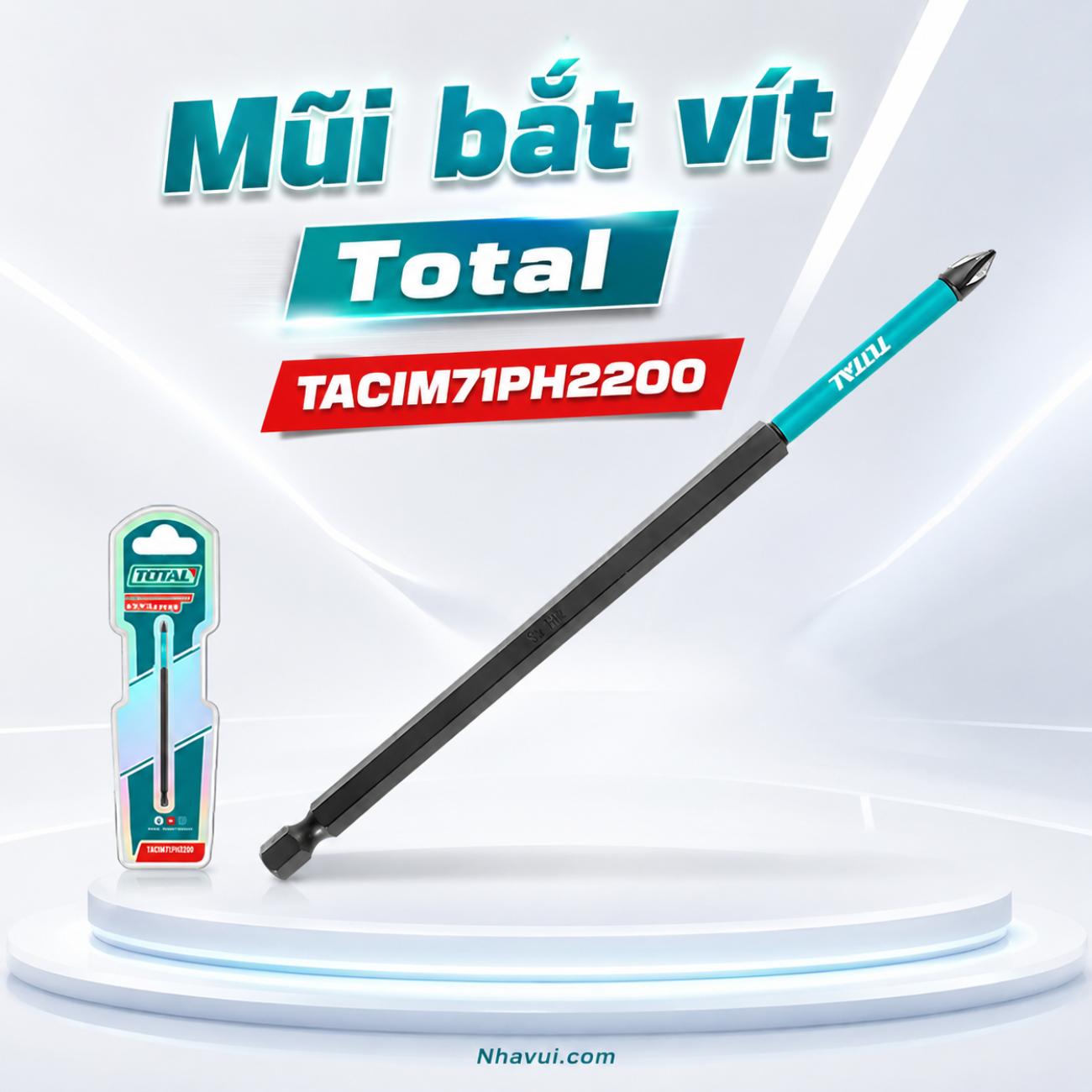 Mũi bắt vít Total TACIM71PH2200 PH2x200mm