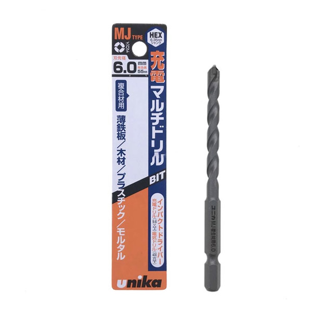 Mũi khoan đa năng Unika MJ6.0x100 6 × 100 mm chuôi lục giác