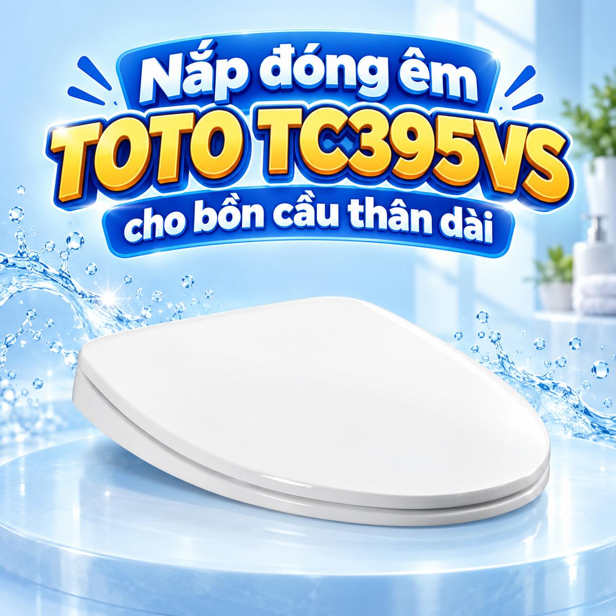 Nắp đóng êm TOTO TC395VS