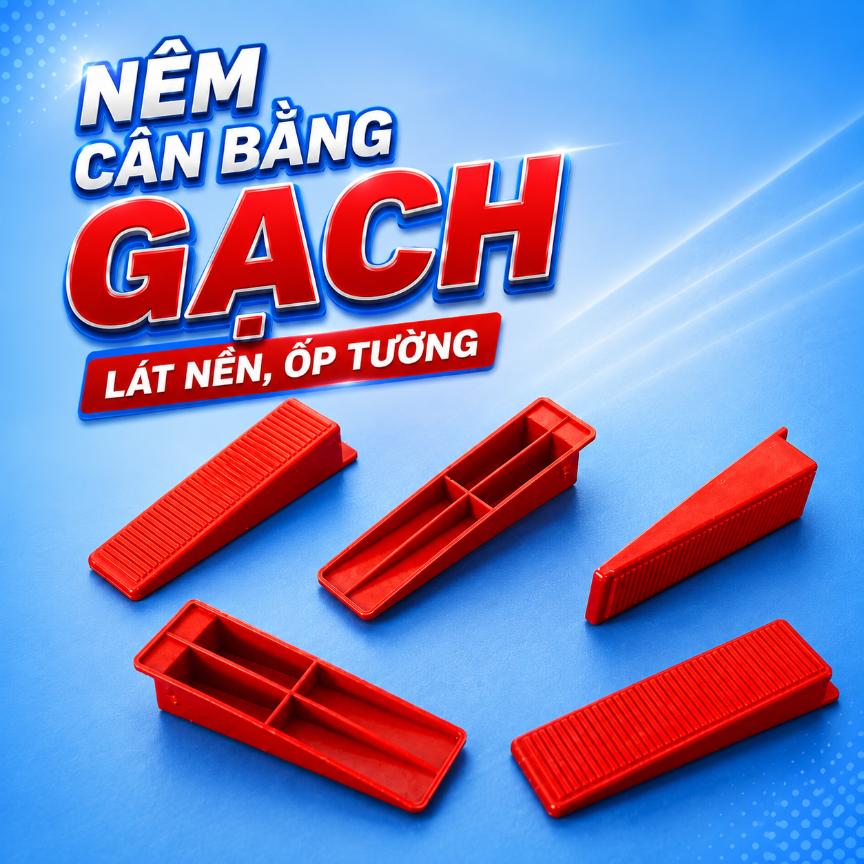 Nêm cân bằng gạch lát nền, ốp tường